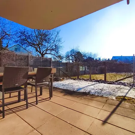 Terminal Design - Terrasse & Waipu Tv, Nahe Stuttgart Messe & Boeblingen Apartamento Steinenbronn